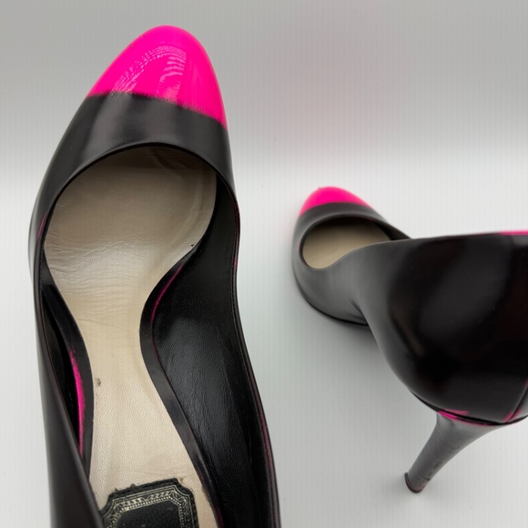 DIOR SUBLIME PUMP BLACK PINK 41 - Picture 9 of 10